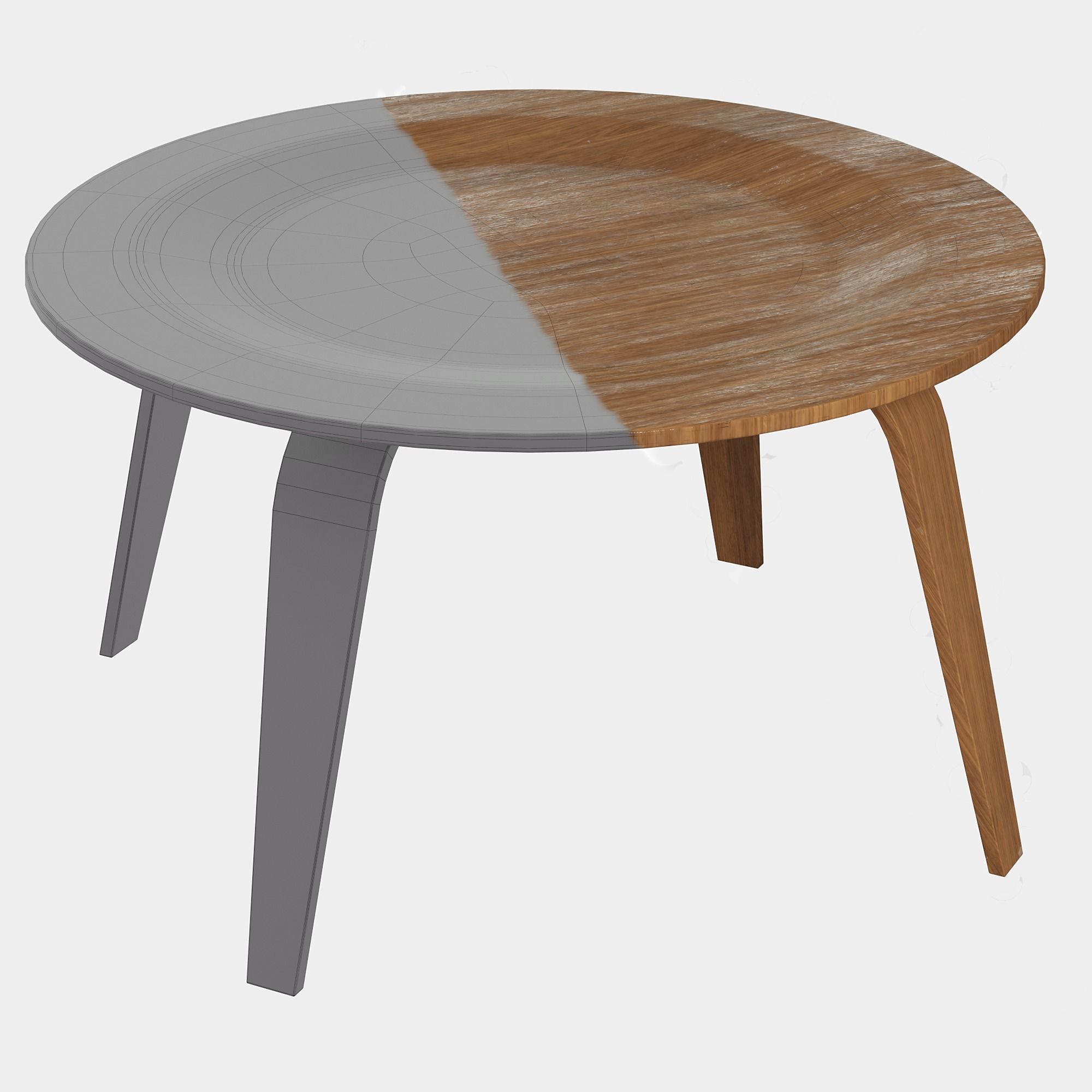 JAMES PLYWOOD TABLE 3D model_3
