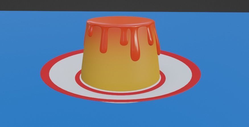 Puding 3D model_3