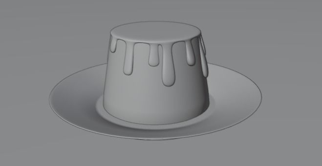 Puding 3D model_2