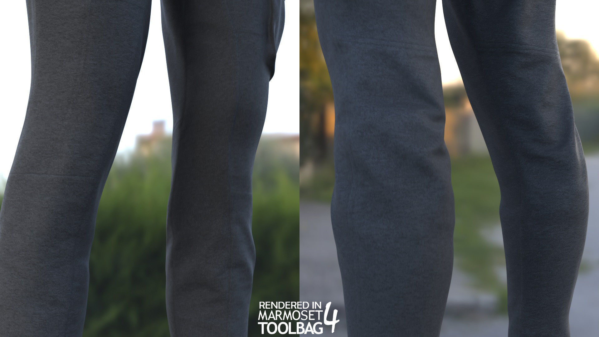 Woman Casual Outfit 5 - Modular - Rigged Low-poly 3D model_12