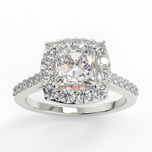 Wedding Ring 3D model 3D printable | CGTrader
