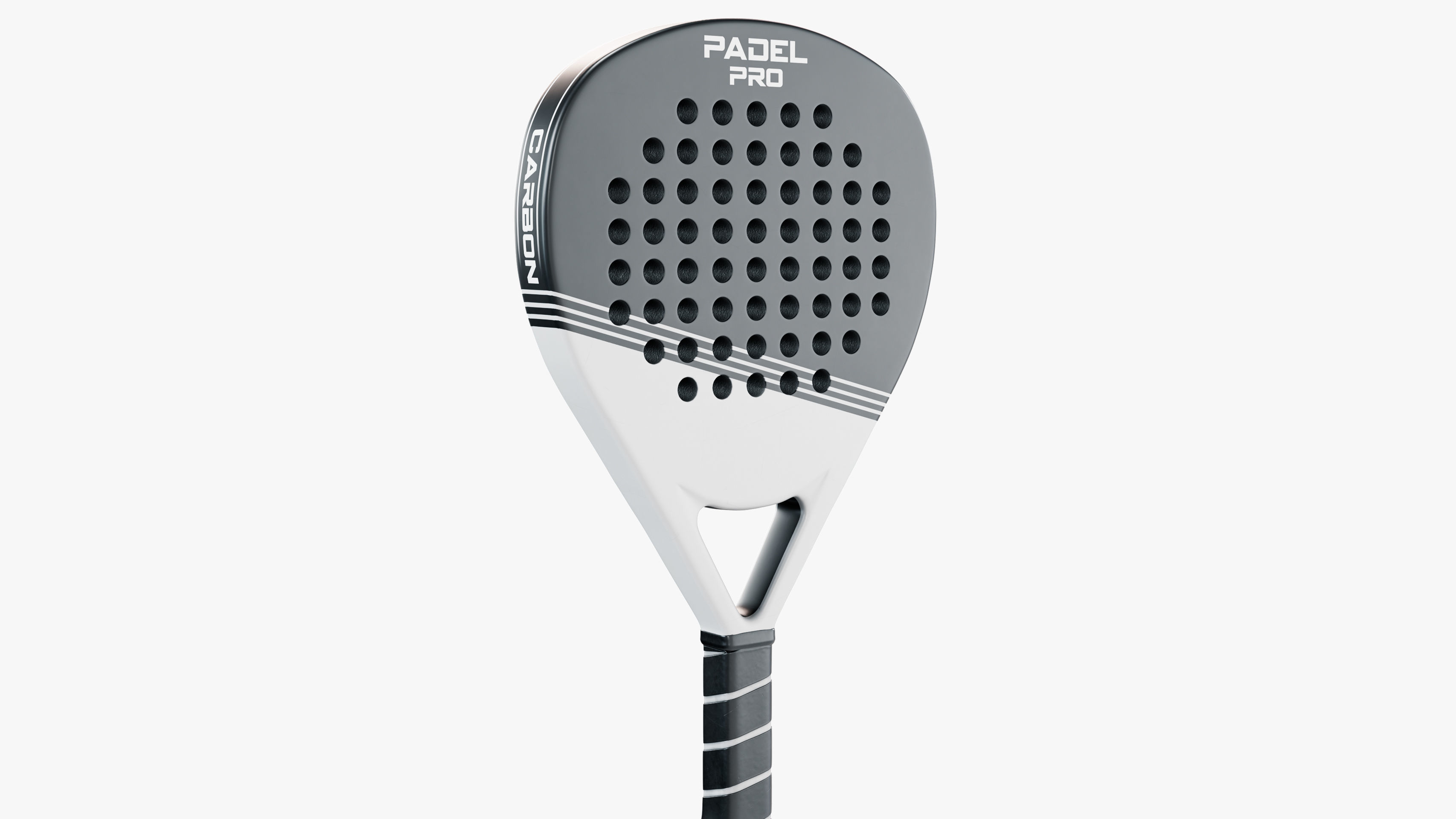 Padel Racket - Diamond 3D model_5