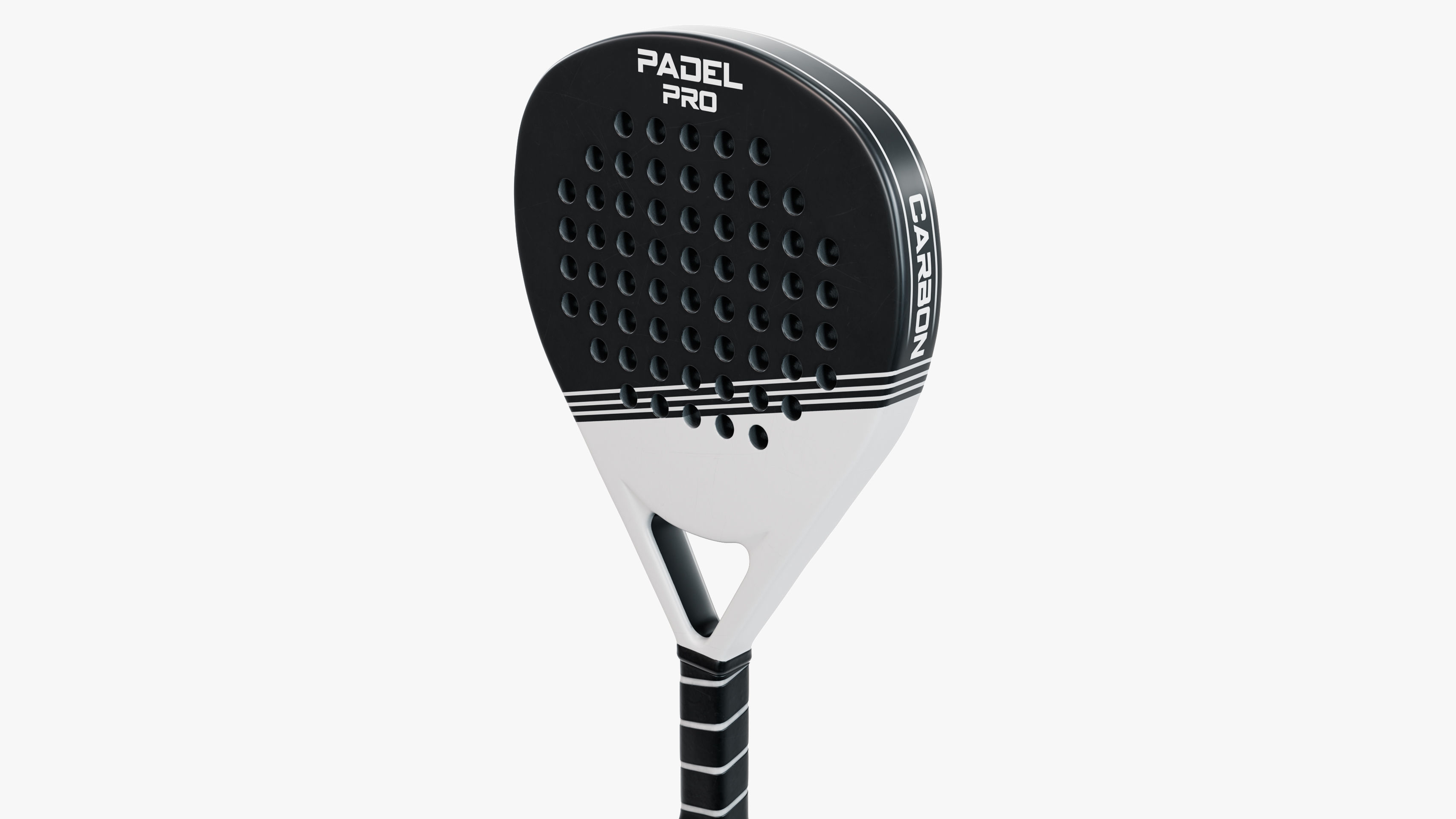 Padel Racket - Diamond 3D model_4