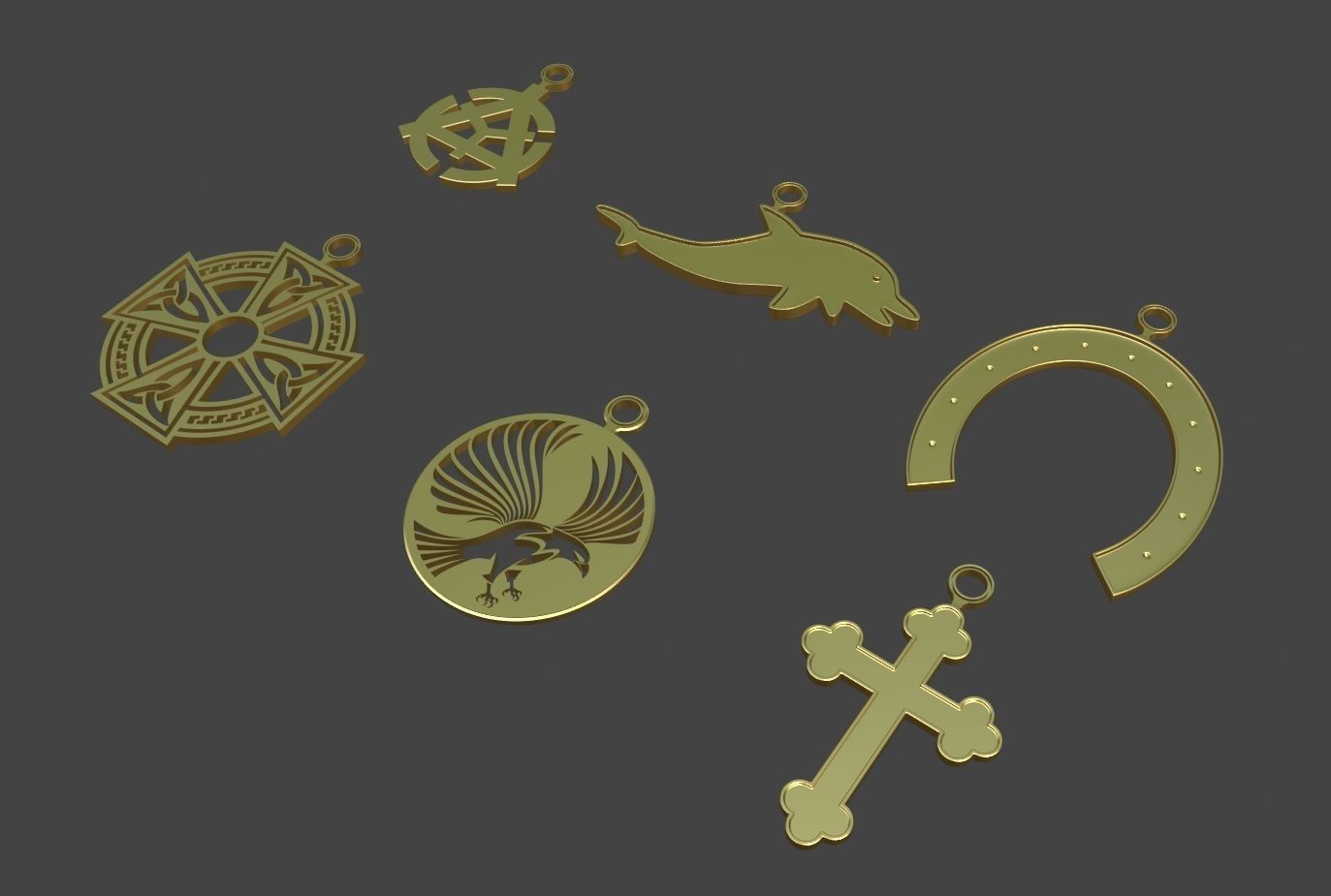 Necklaces Collection 3D print model_1