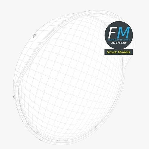 Blind spot traffic mirror 2 3D model 7