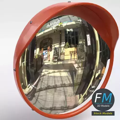 Blind spot traffic mirror 2