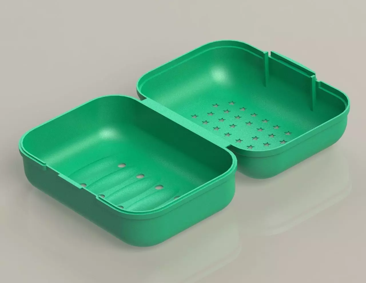 soap dish 3D print model_0