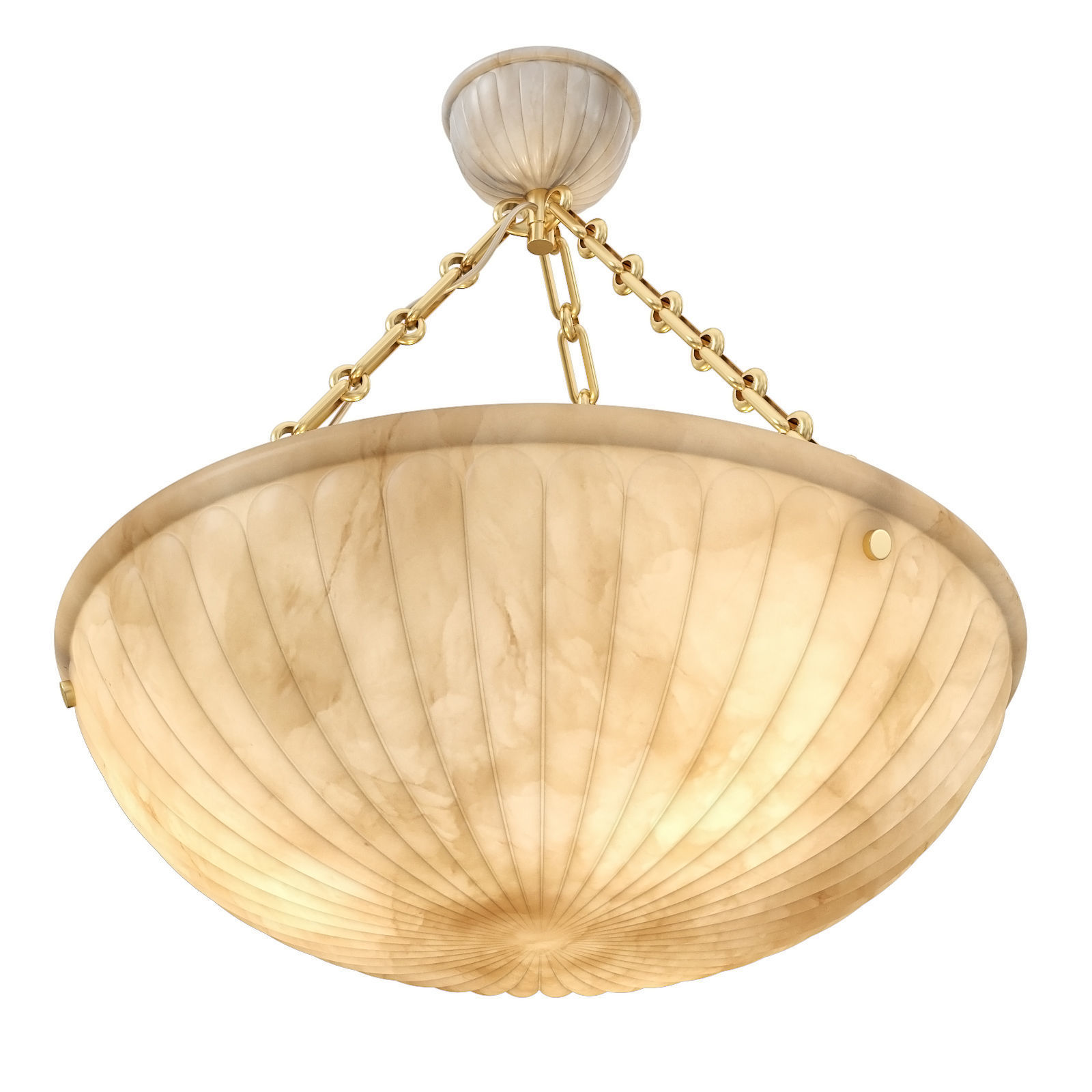 1stdlibs Alabaster antique chandelier Low-poly 3D model_1