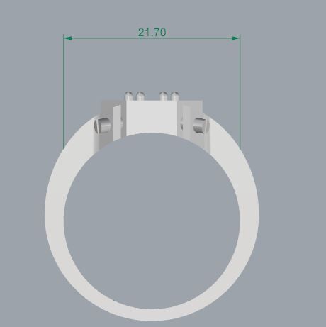 Men Ring 3D print model_4