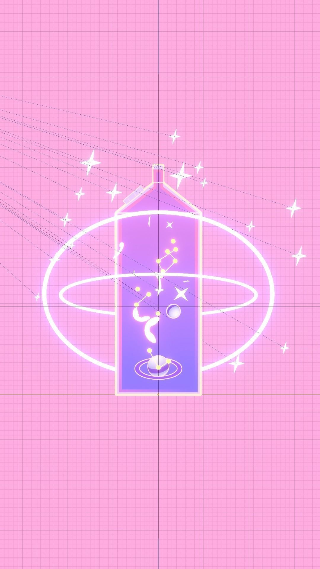 Space Milk Low-poly 3D model_2