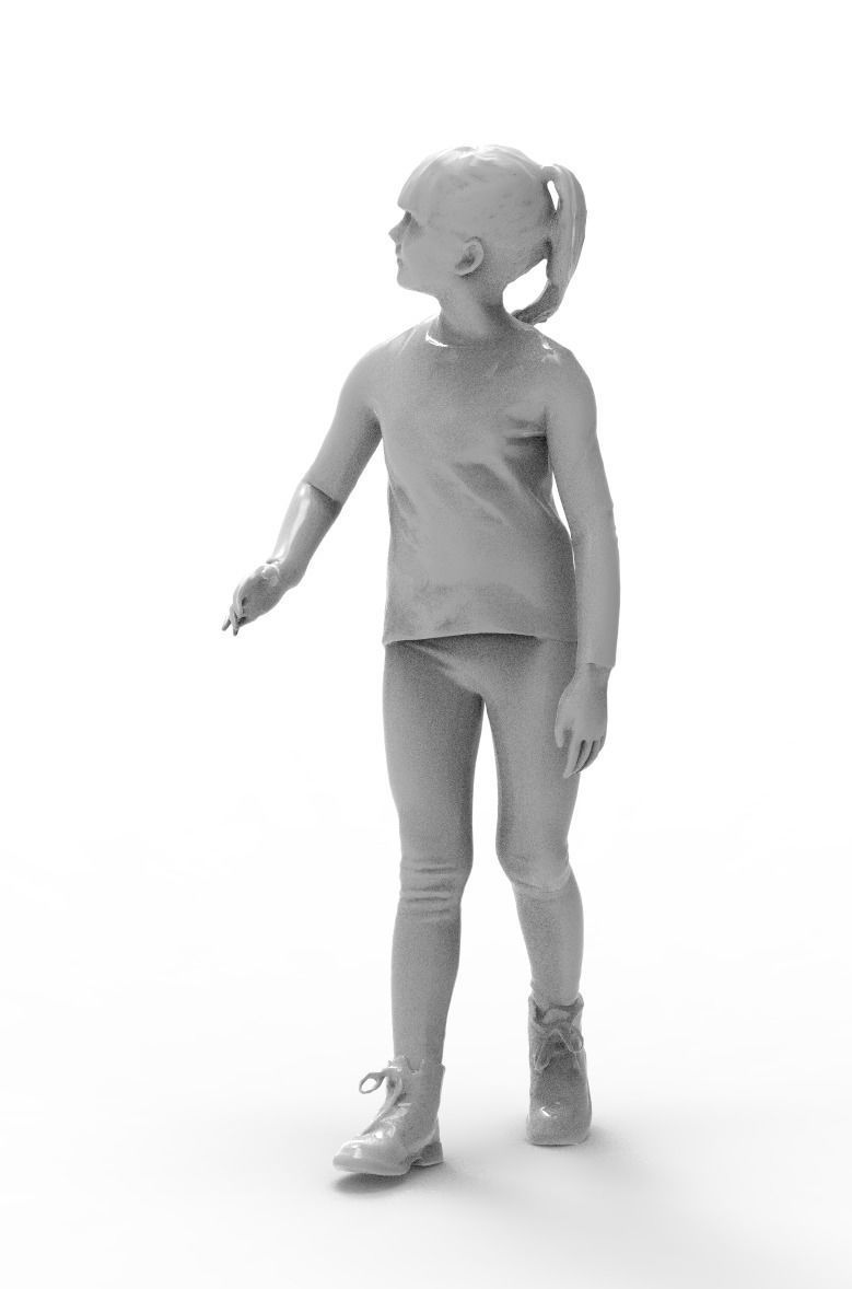 kid Free 3D model Free 3D model_4