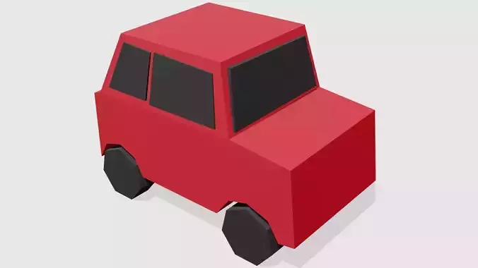 Low-poly Car