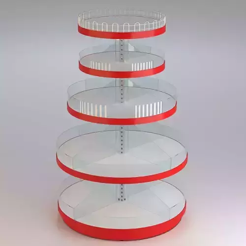 Circular Shelf 3D model