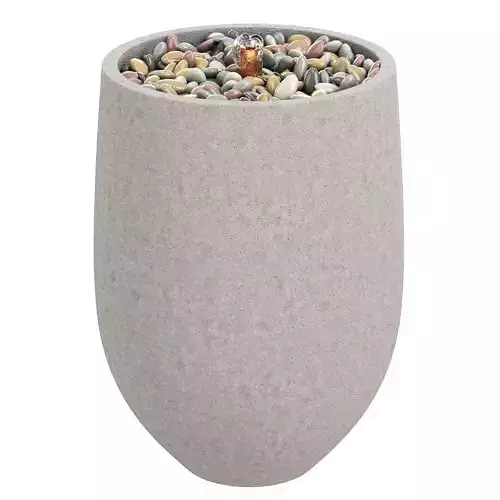 Bebel Pebble Fountain-Tall