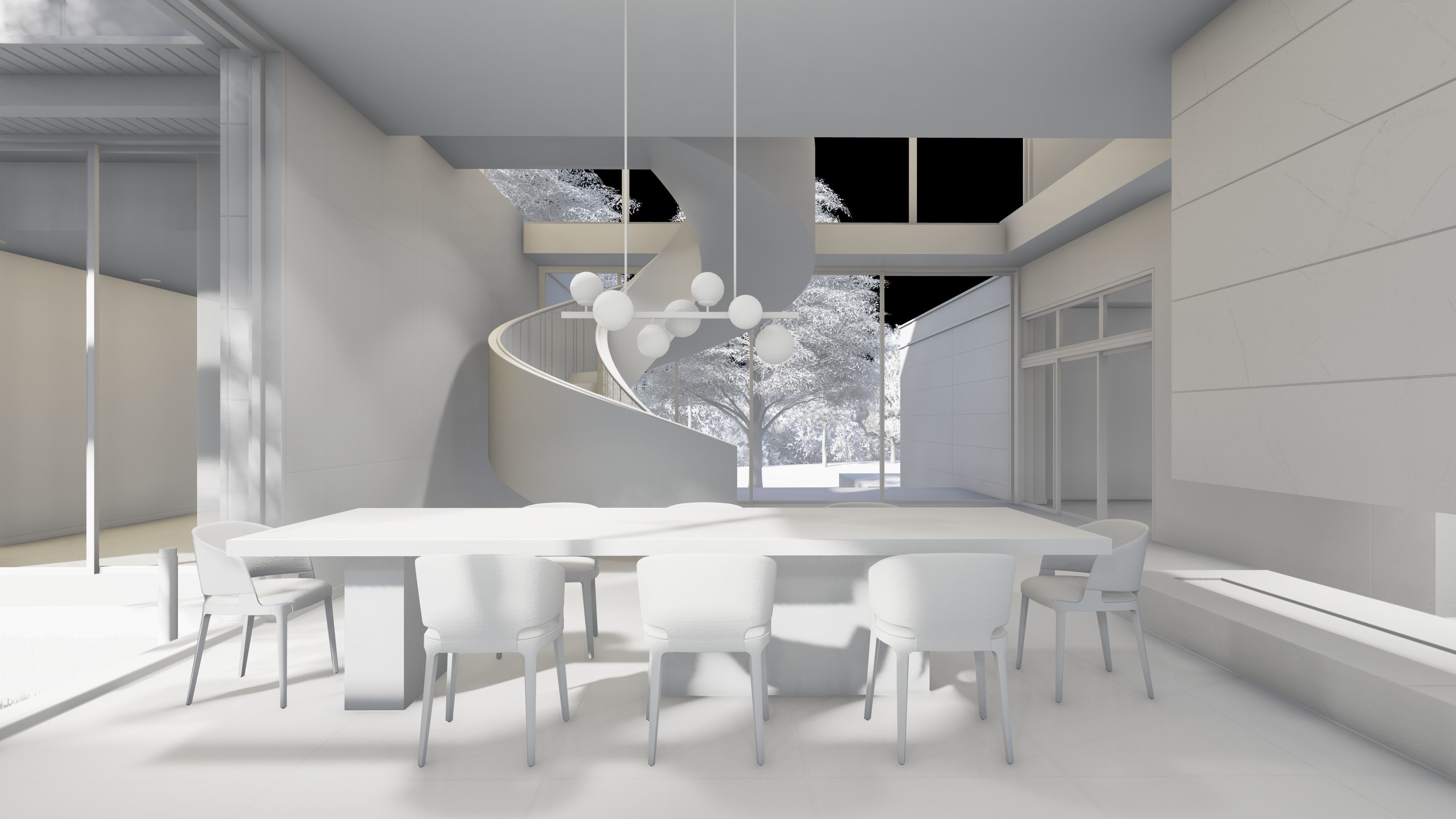 Horizontal House  - kitchen bedroom furniture 3D - 2D drawing 3D model_23