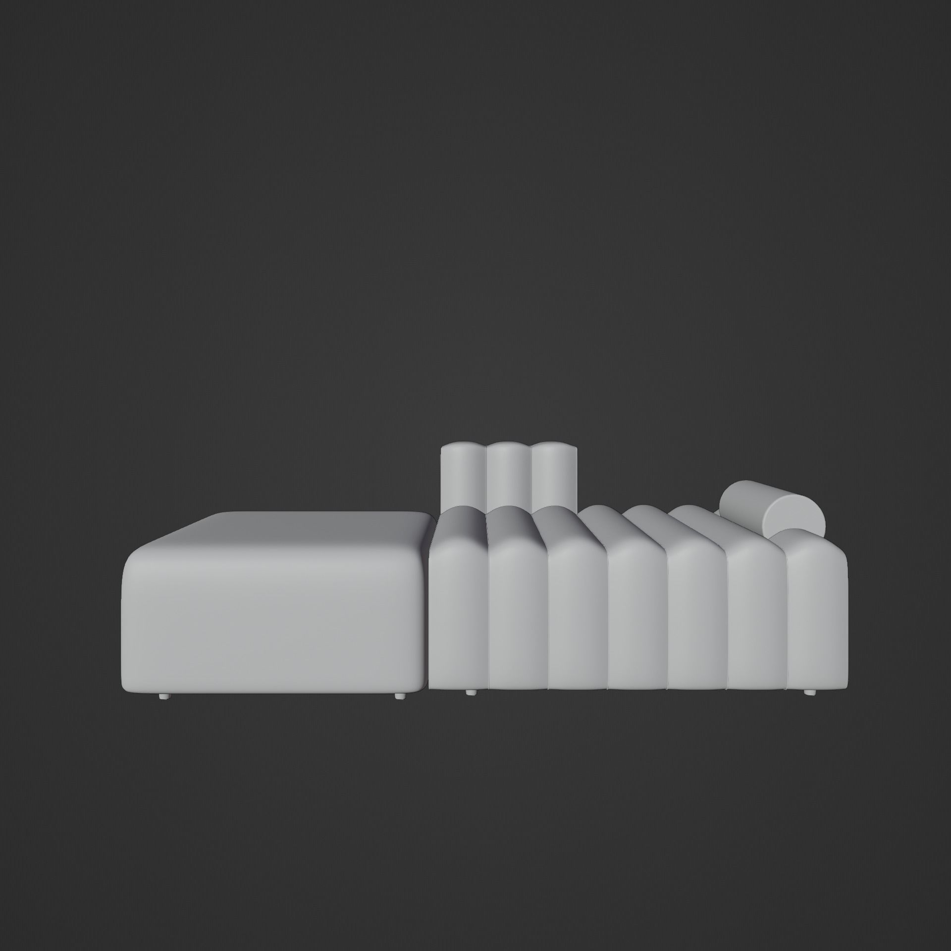 modern couch sofa 1 3D model_5