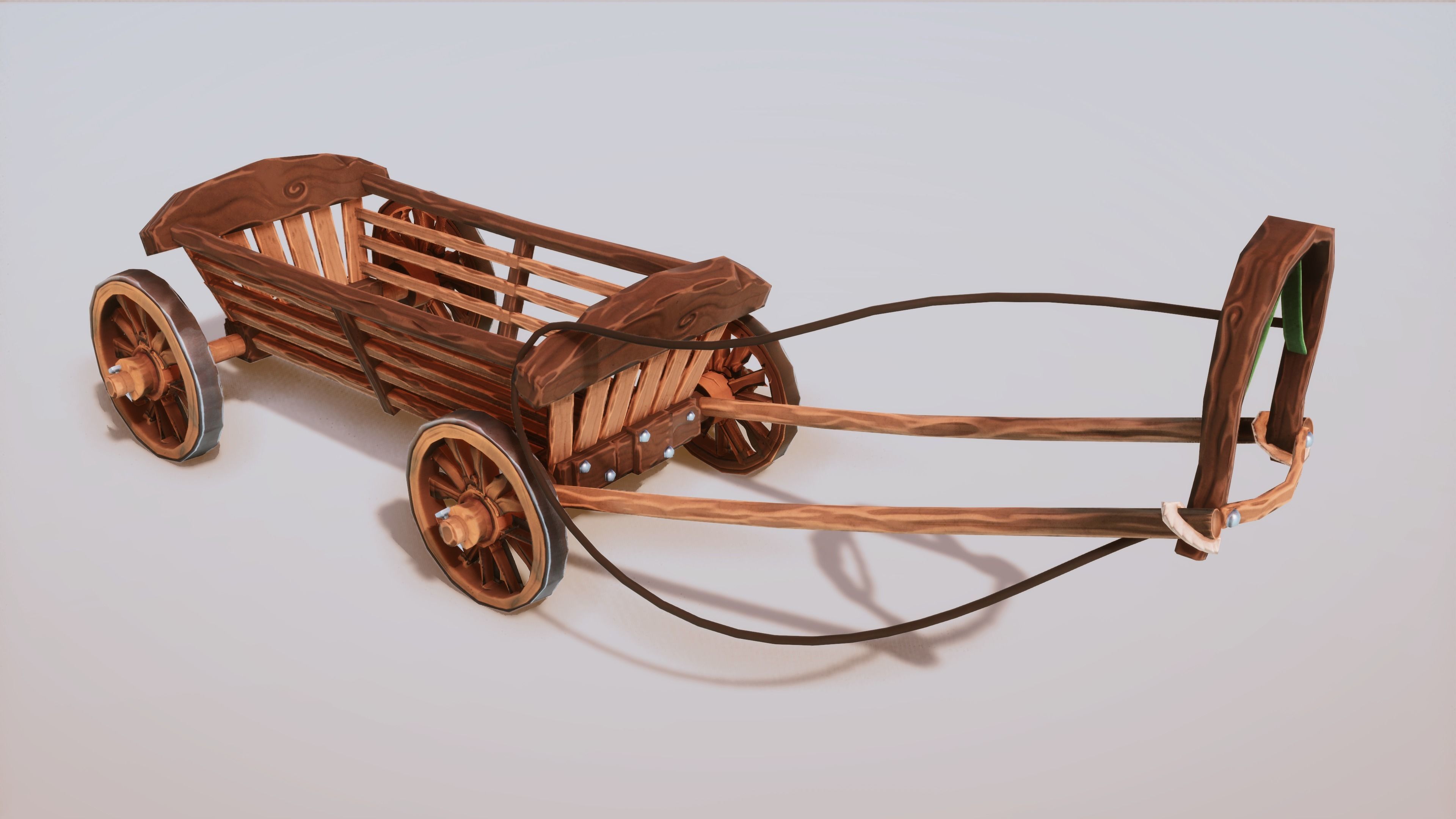 Stylize Village Props Kit 30 Plus Items Low-poly 3D model_5