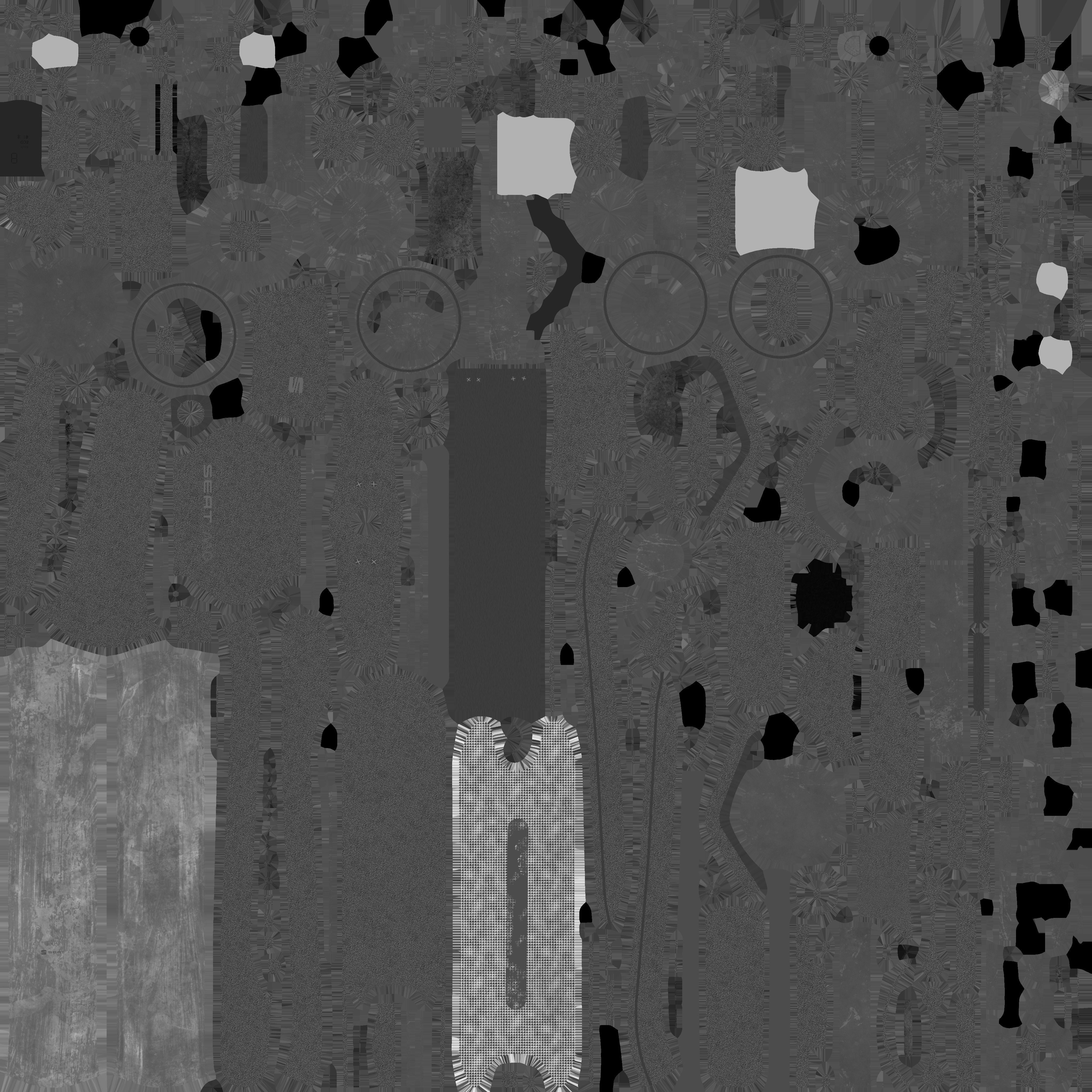 Electric Scooter Low-poly 3D model_20