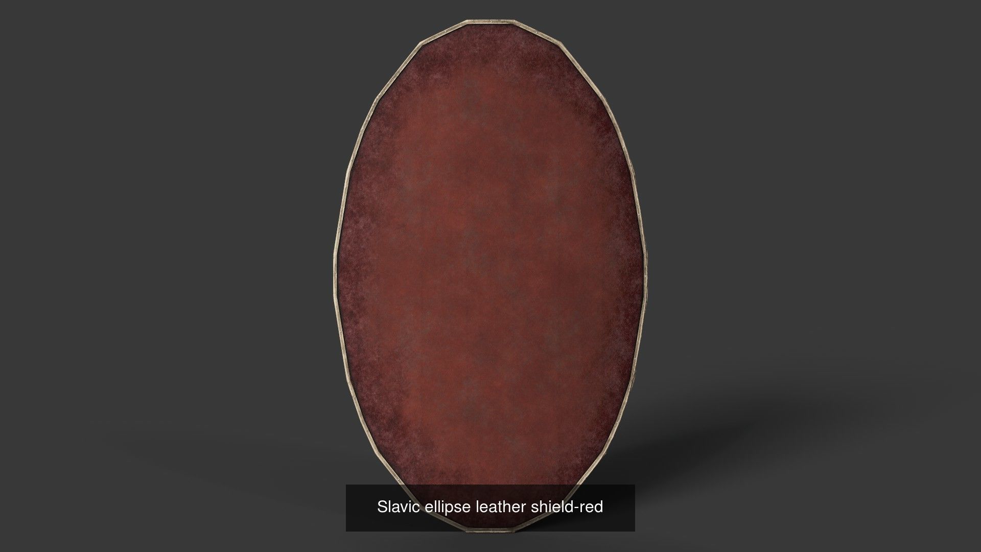 Slavic ellipse shields 40 pieces 3D Model Collection_14