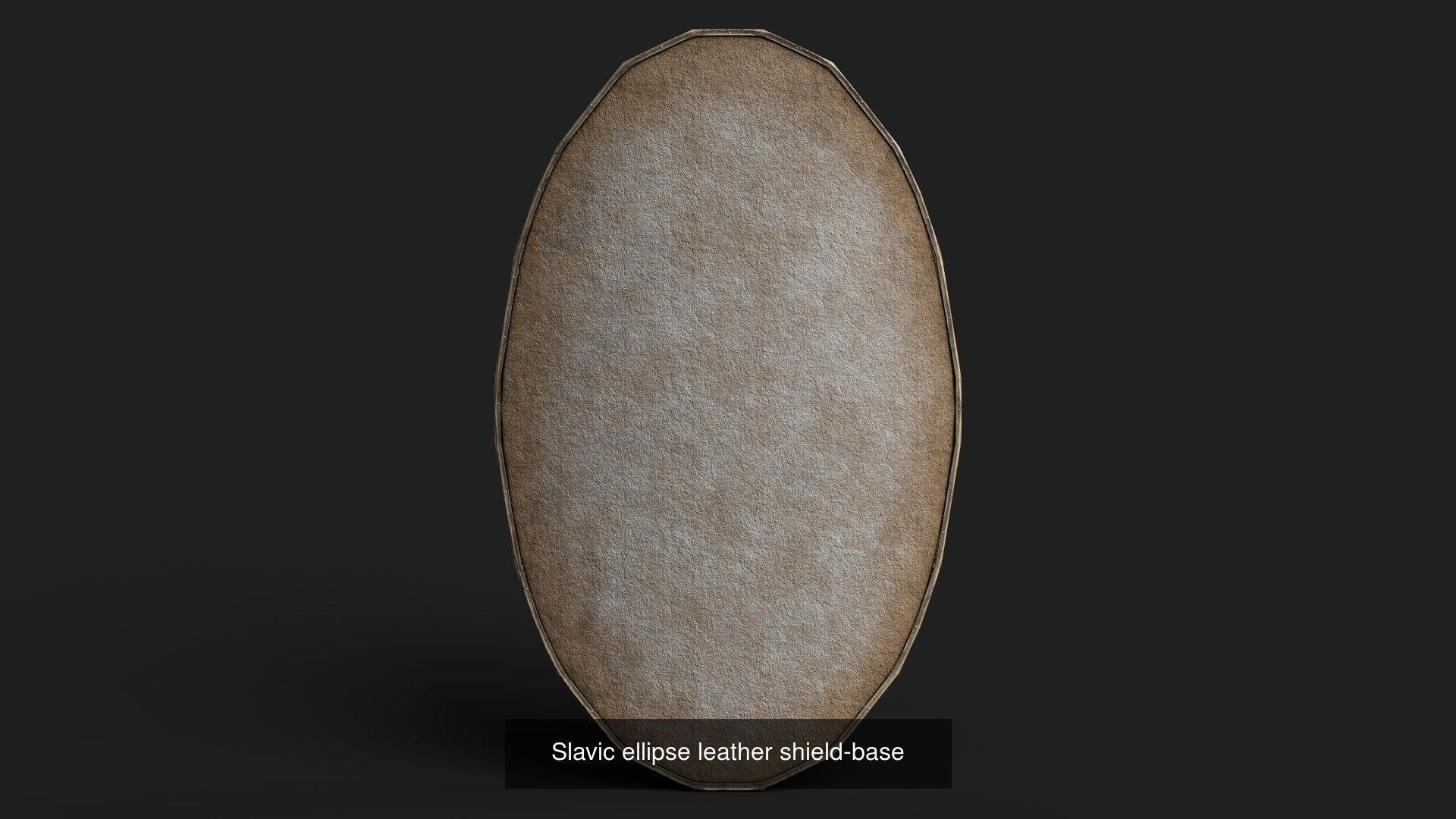 Slavic ellipse shields 40 pieces 3D Model Collection_12