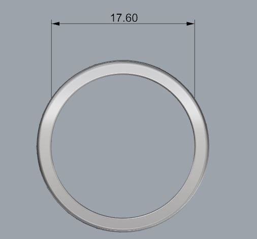 Women Ring 3D print model_6