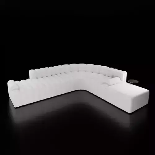 Modern L-shape couch sofa