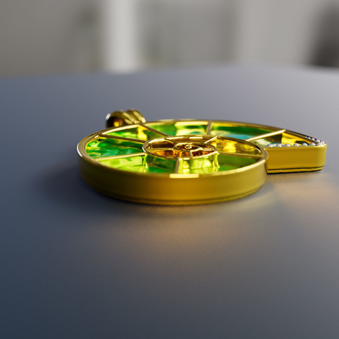 Modern shell jewellery for 3d printing 3D print model_27