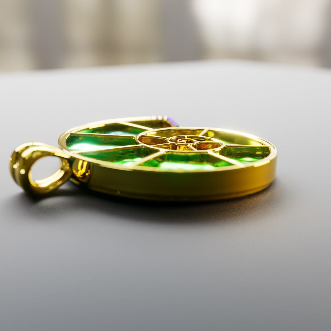 Modern shell jewellery for 3d printing 3D print model_31