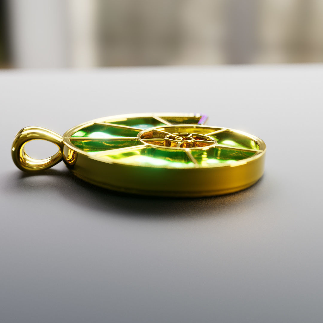 Modern shell jewellery for 3d printing 3D print model_25