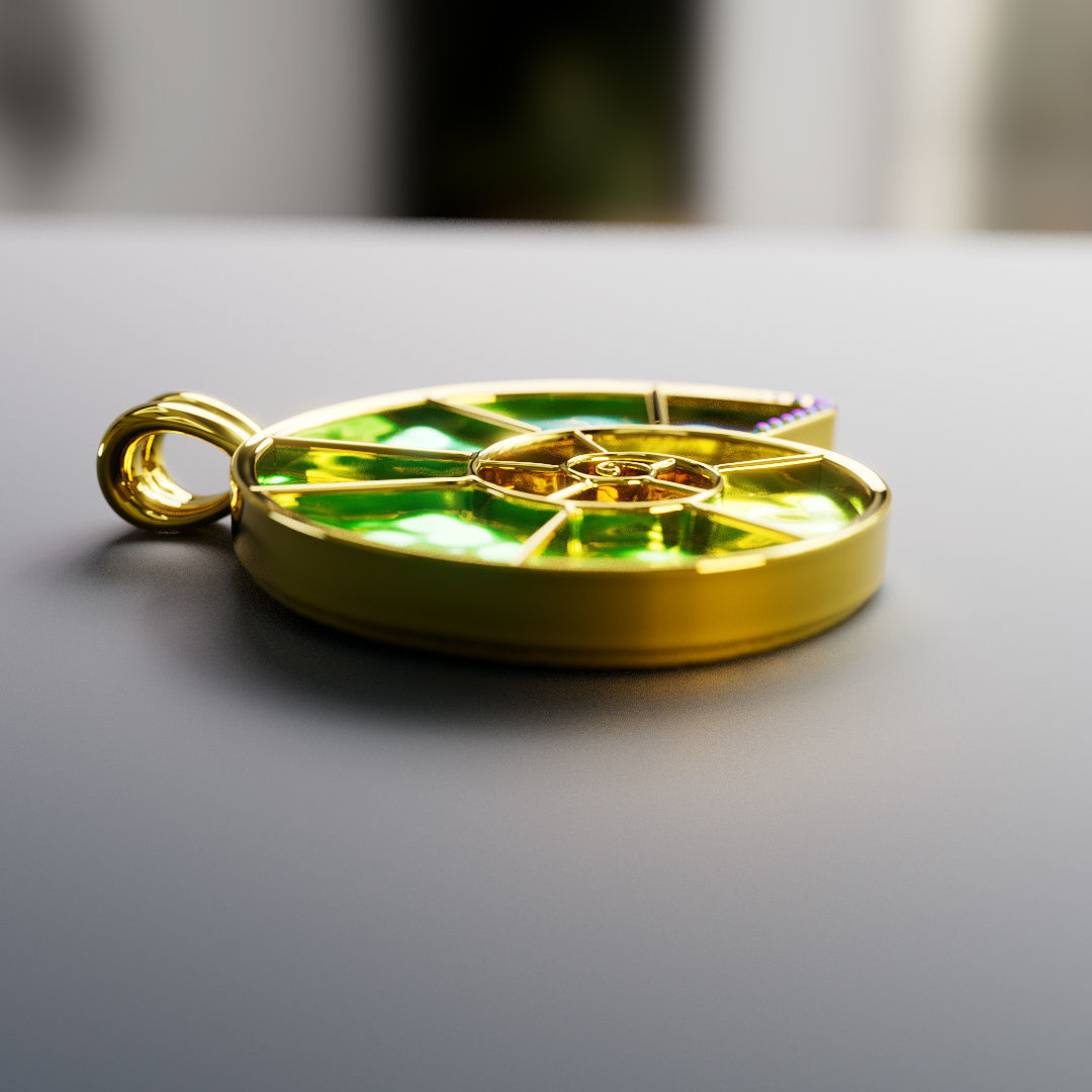 Modern shell jewellery for 3d printing 3D print model_21