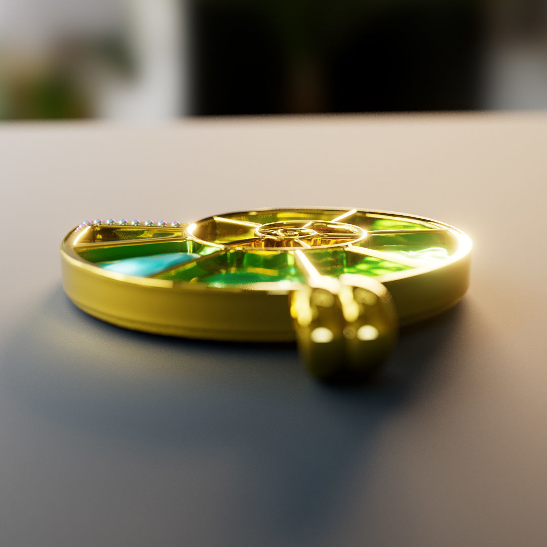 Modern shell jewellery for 3d printing 3D print model_30