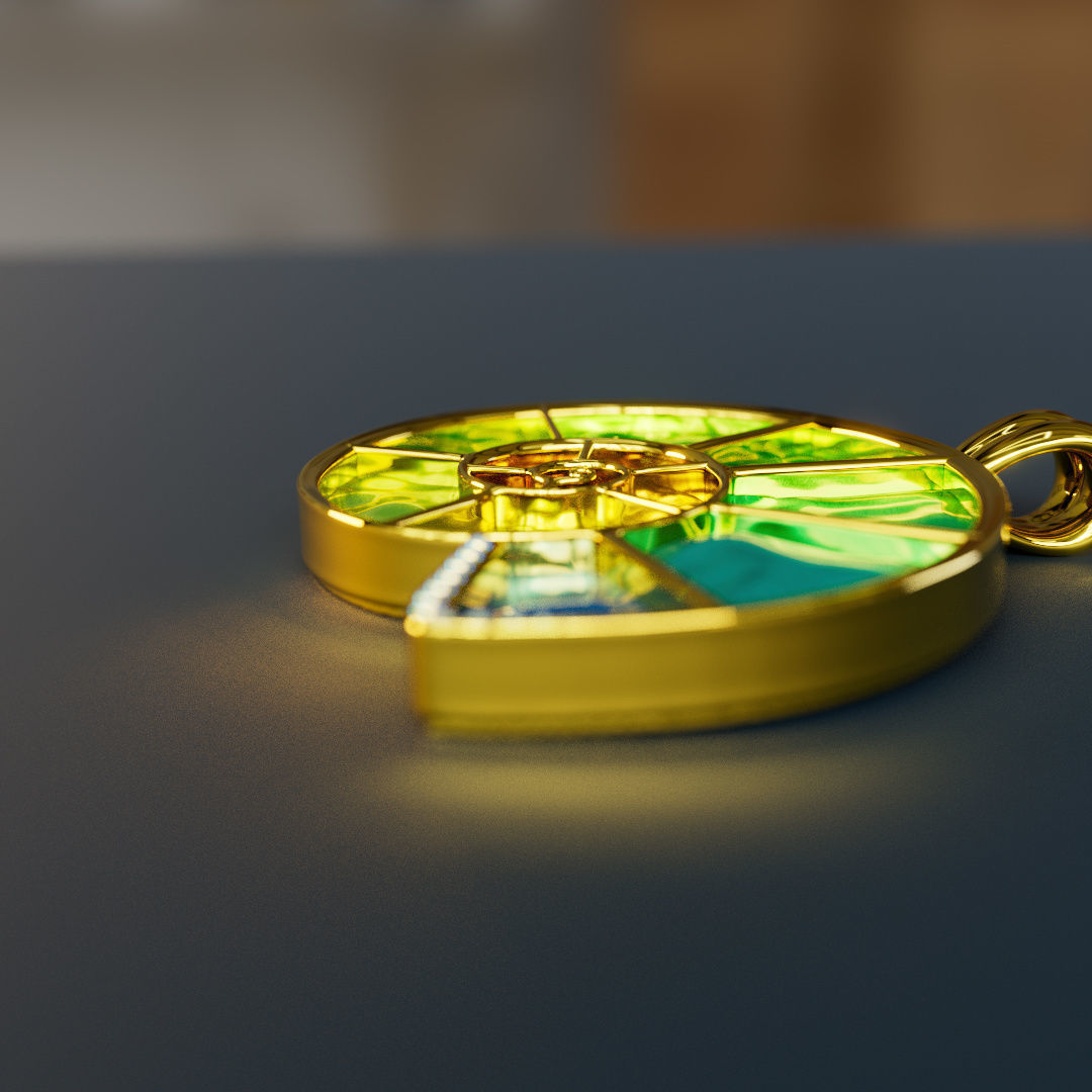 Modern shell jewellery for 3d printing 3D print model_33