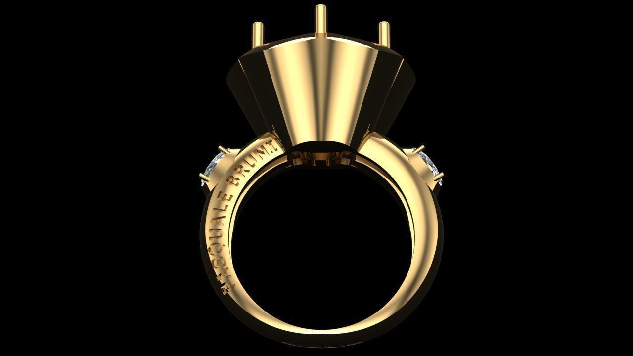 PASQUALE BRUNI RING 3D print model_3