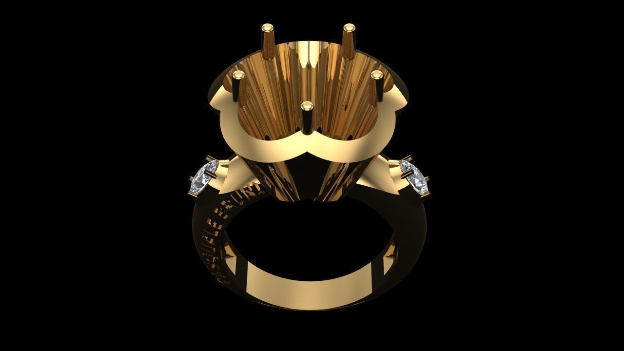 PASQUALE BRUNI RING 3D print model_1