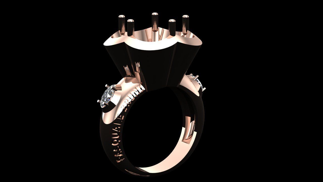 PASQUALE BRUNI RING 3D print model_4