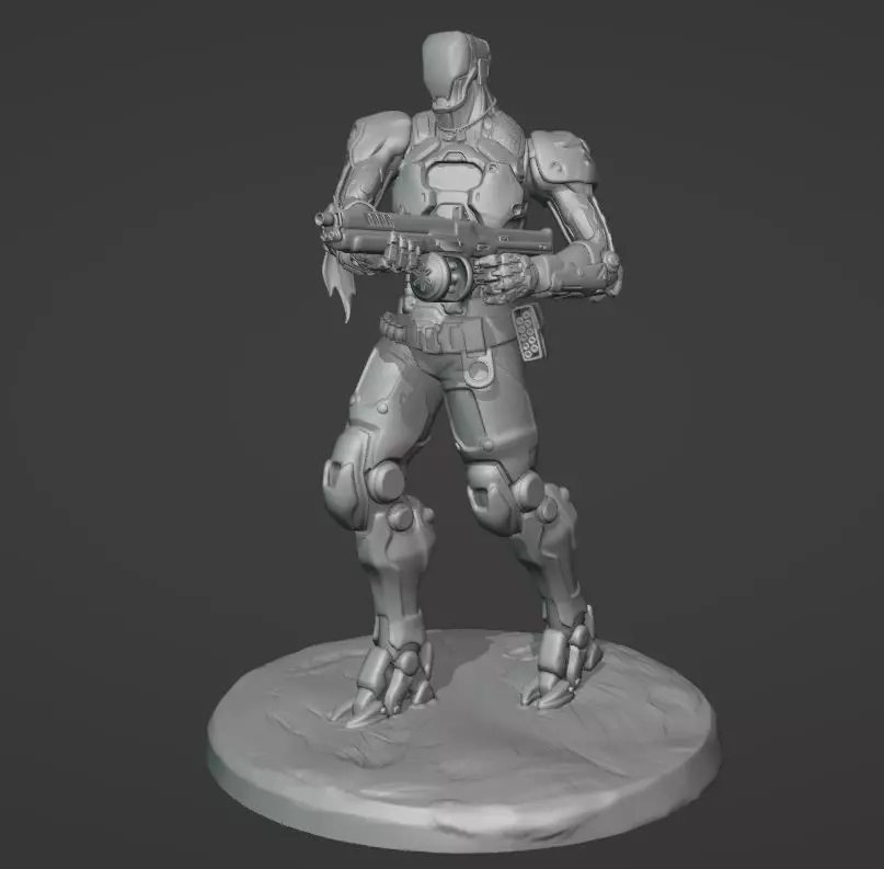 Kay-o from valorant 3D print model