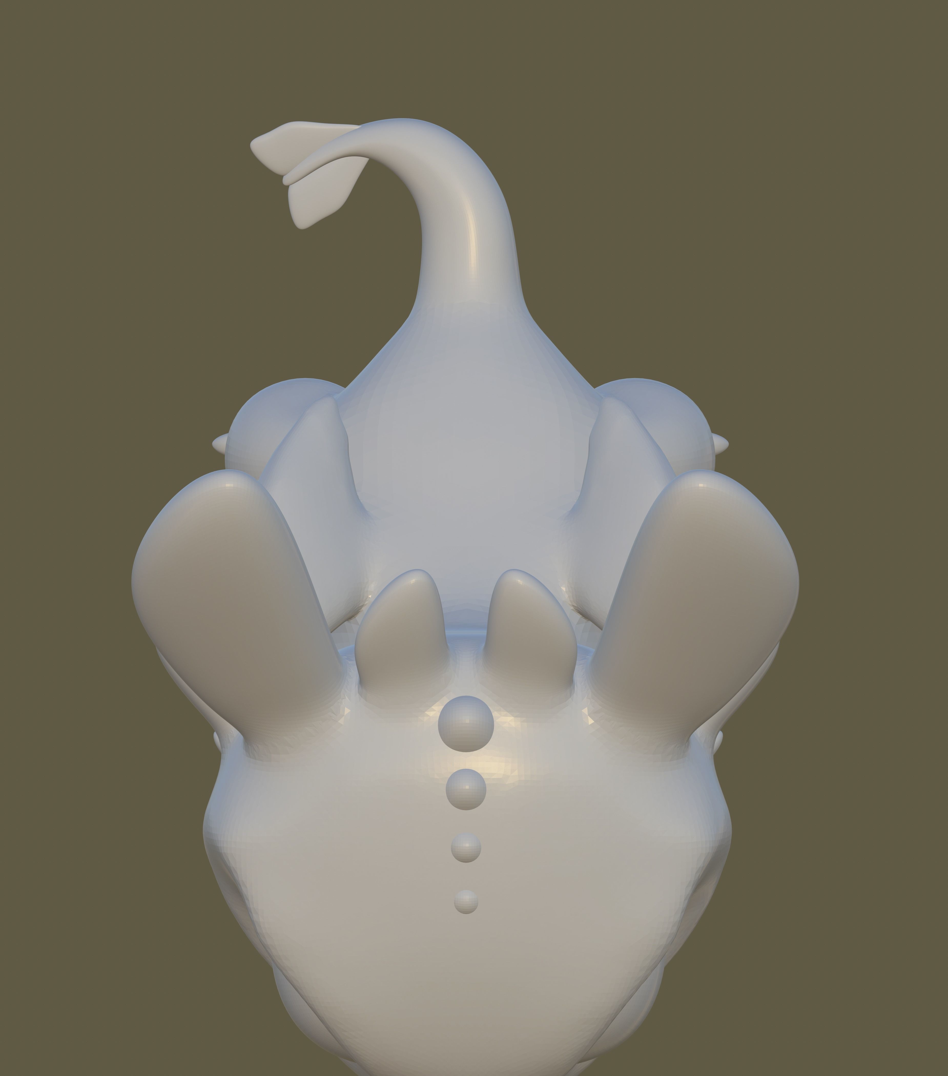 Toothless keychain Free 3D print model_5