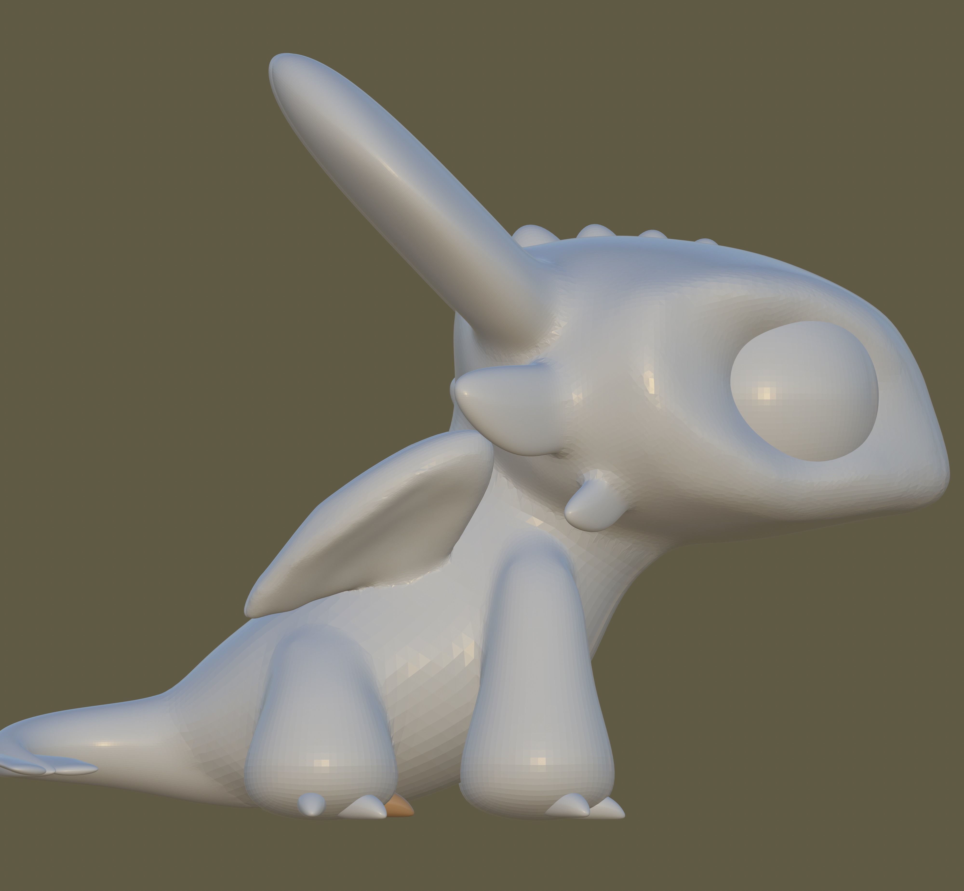 Toothless keychain Free 3D print model_3