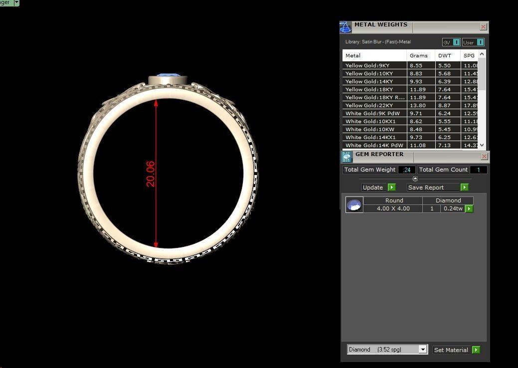 Ring Tragon Chines 3D print model_4