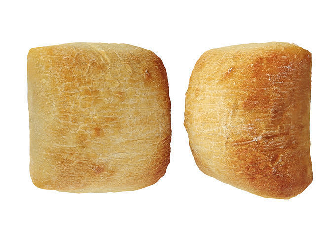 Ciabatta Rolls 3D model 6