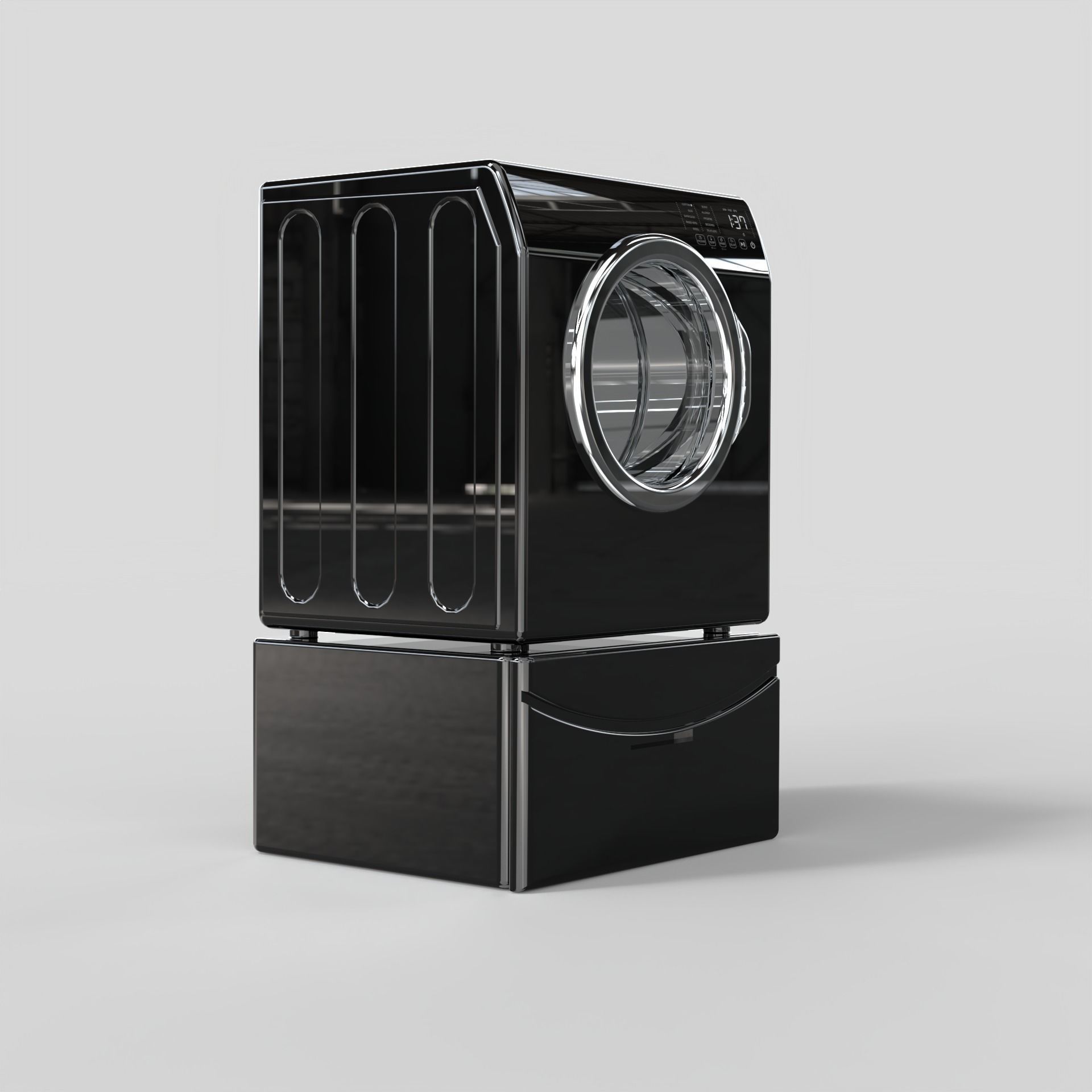 Washing Machine WF328AAG SAMSUNG 3D model_1