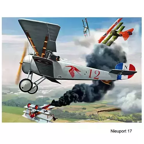 Nieuport 17 3D model