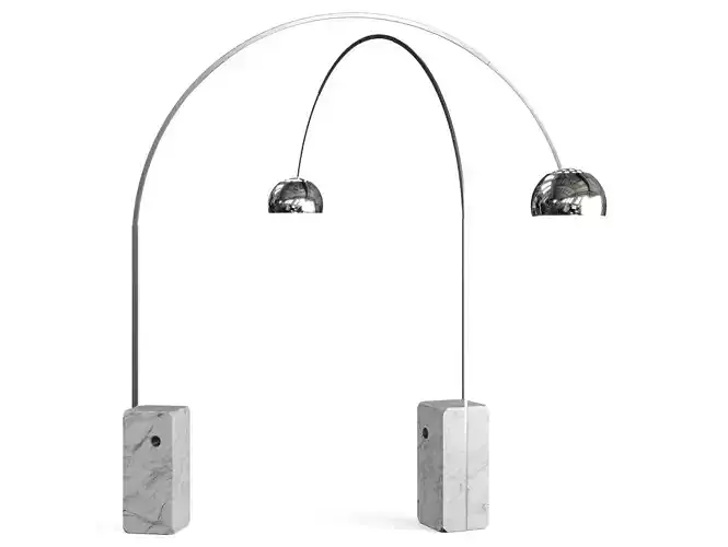 Arco LED floor lamp by Flos
