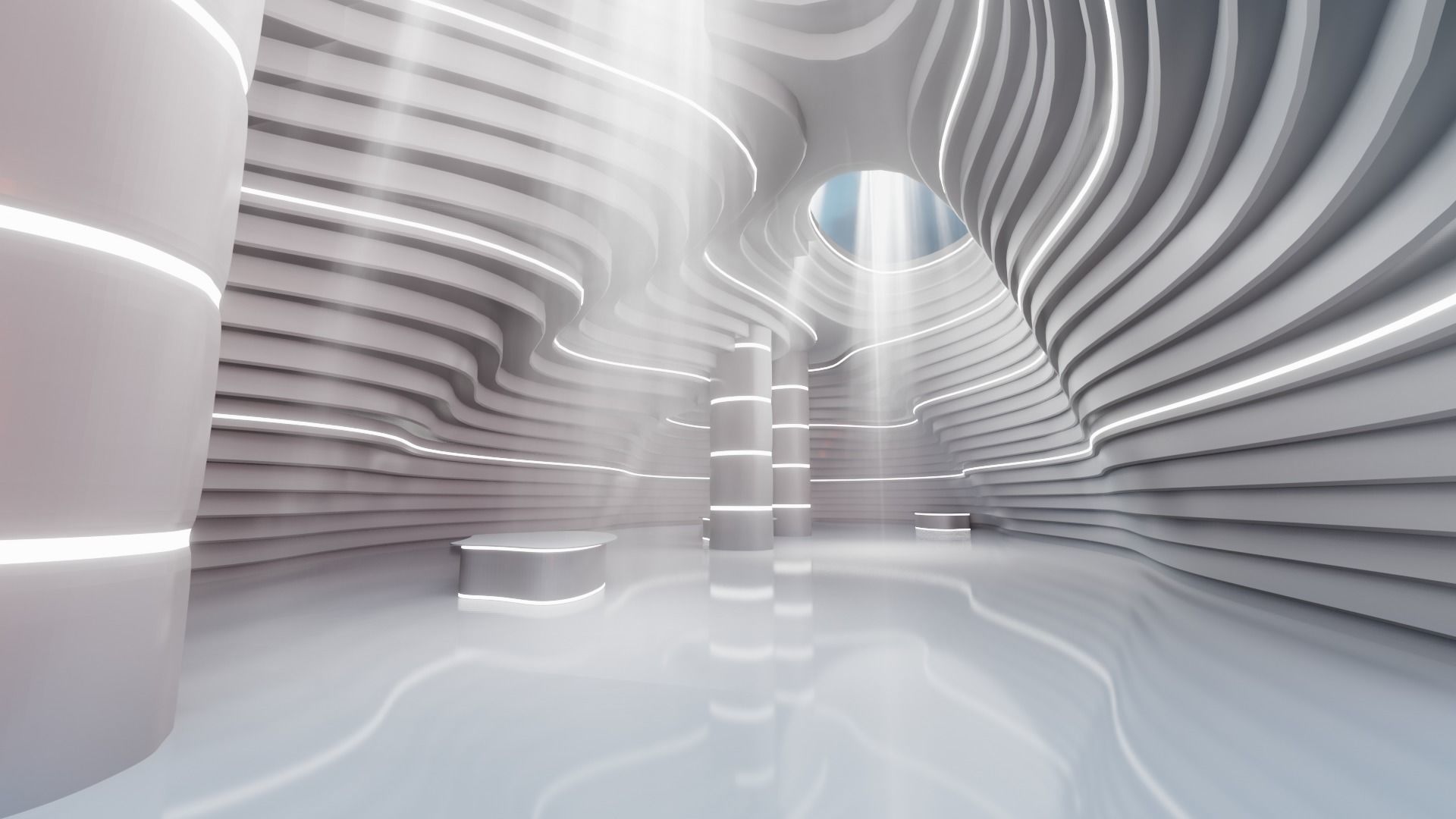 Sci-fi Interiors Set model 3D model_7