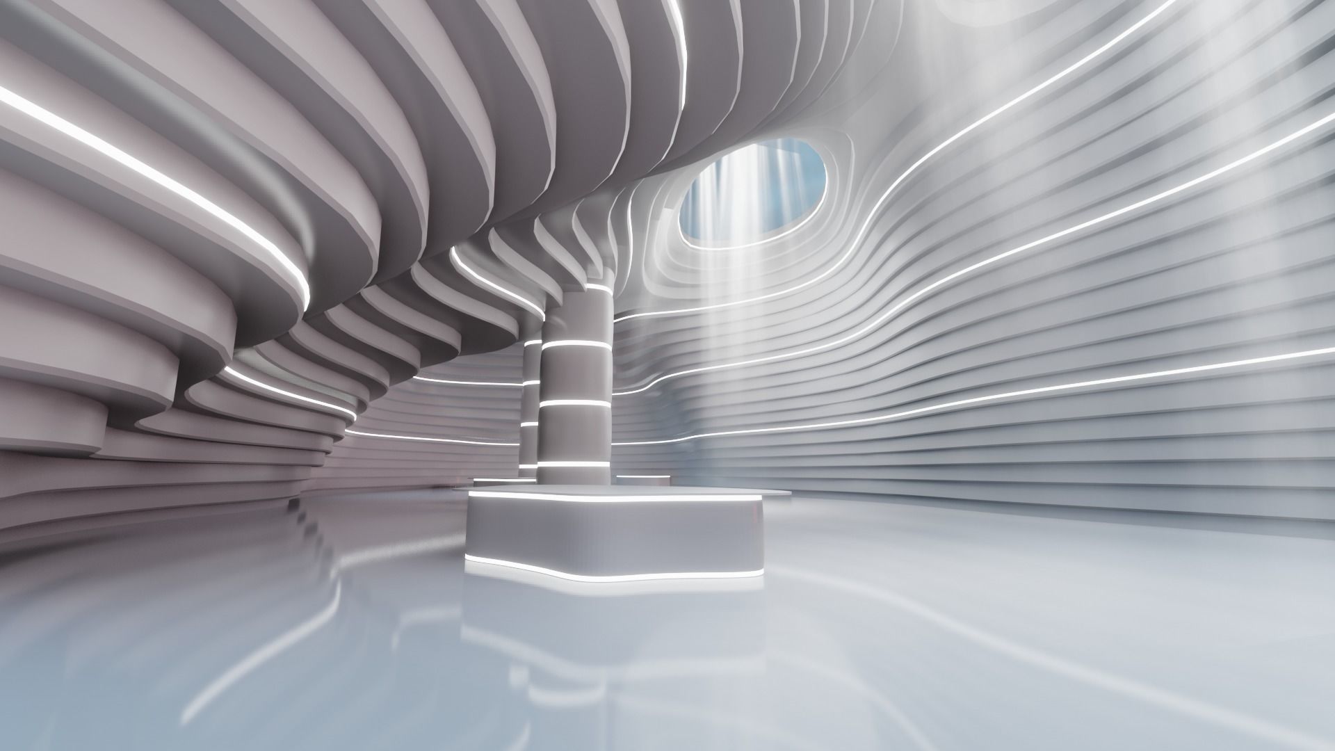 Sci-fi Interiors Set model 3D model_9