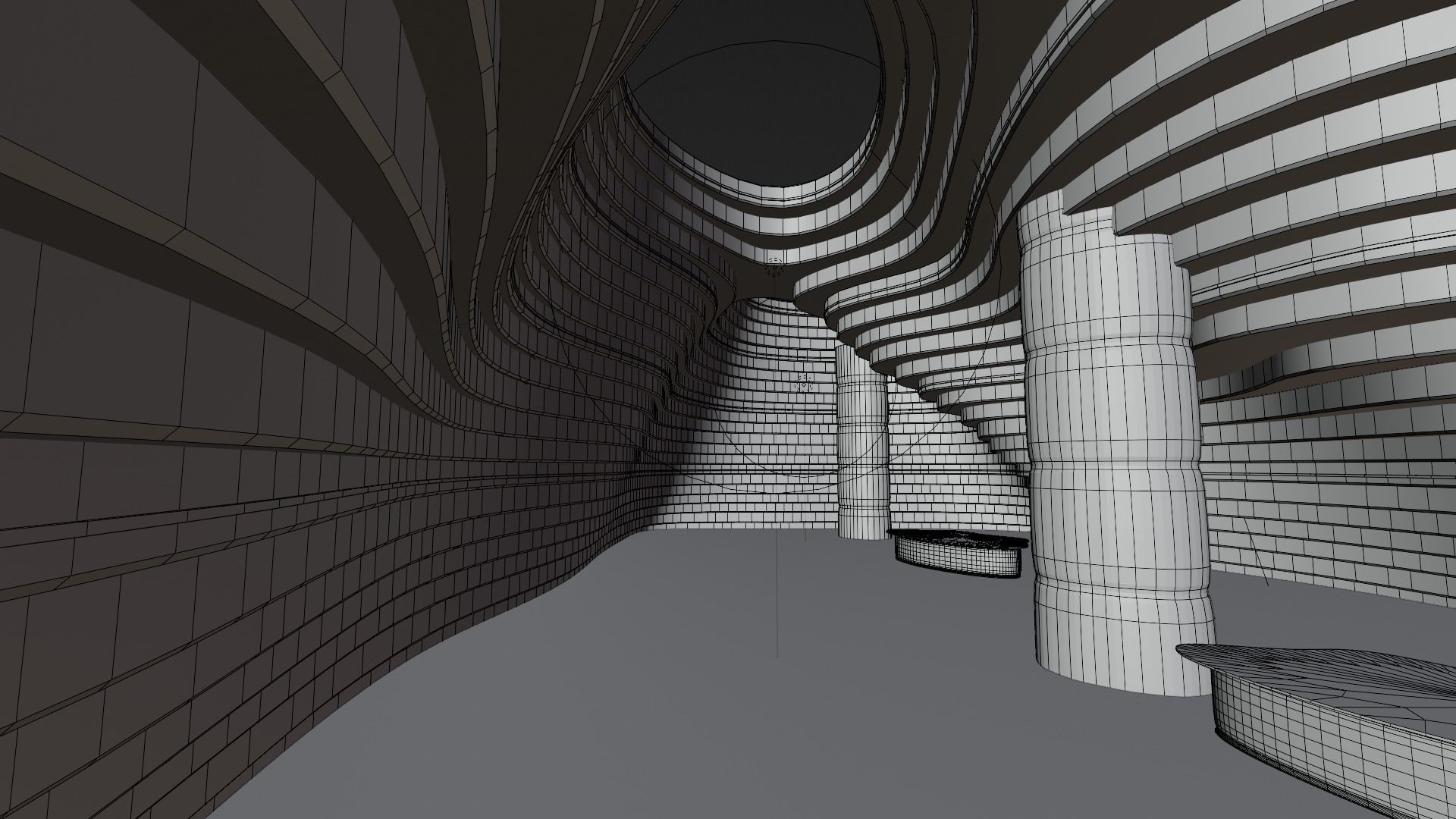 Sci-fi Interiors Set model 3D model_10