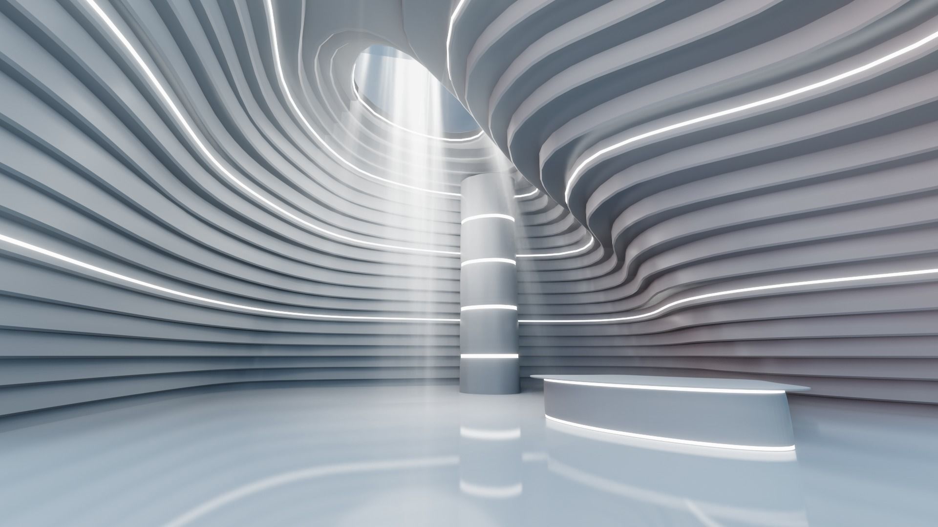 Sci-fi Interiors Set model 3D model_4