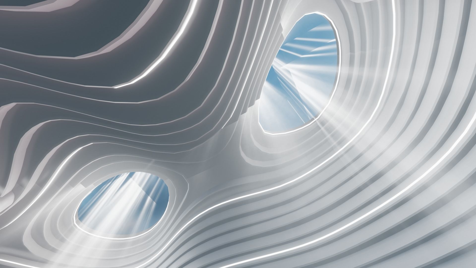 Sci-fi Interiors Set model 3D model_5