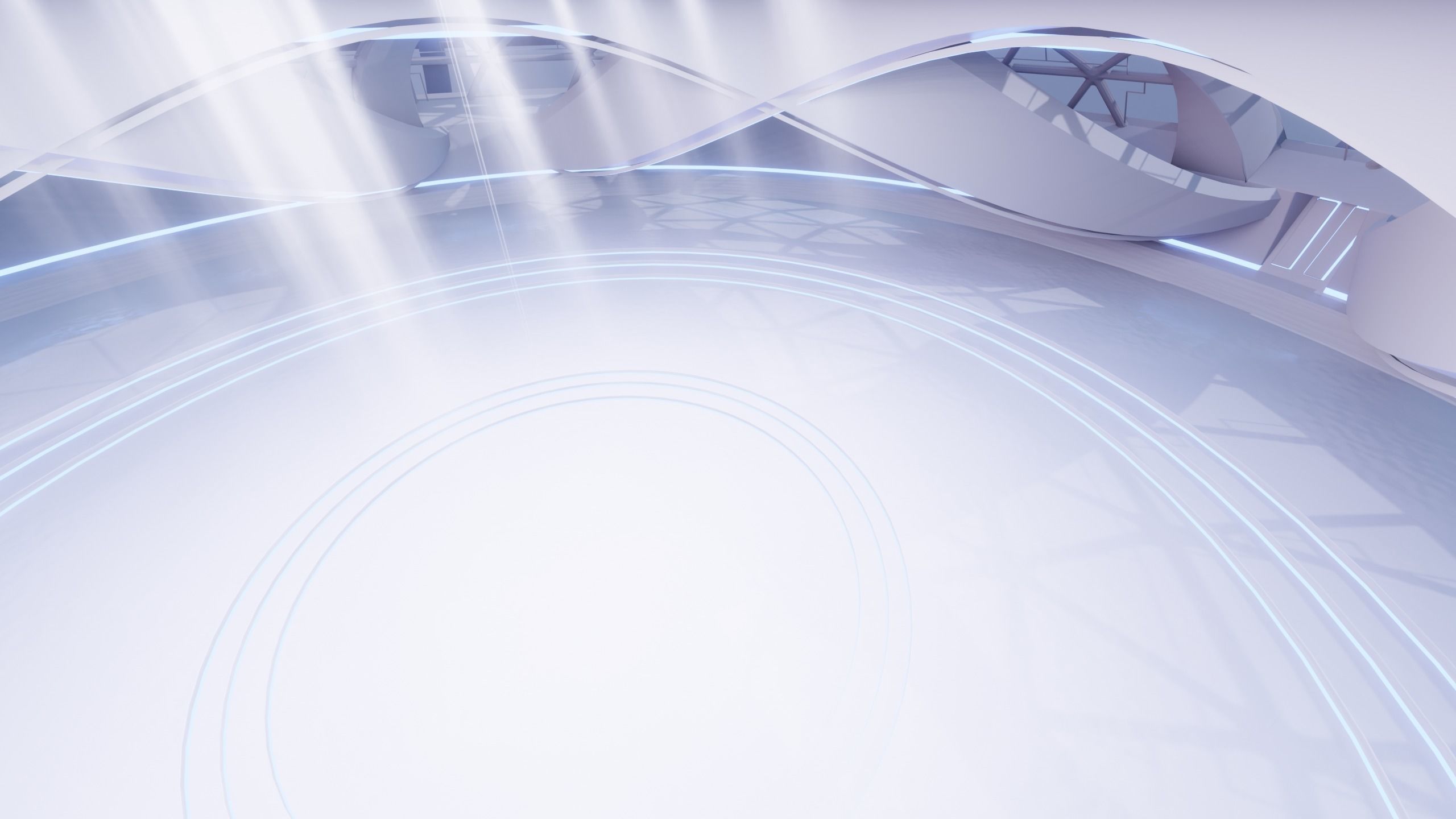 Futuristic Exbition Exterior 3D model_7