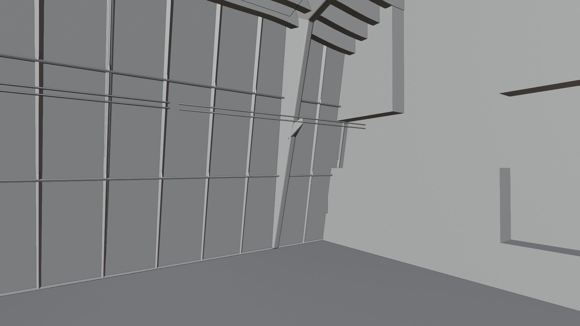 3D Futuristic Interior 3D model_9